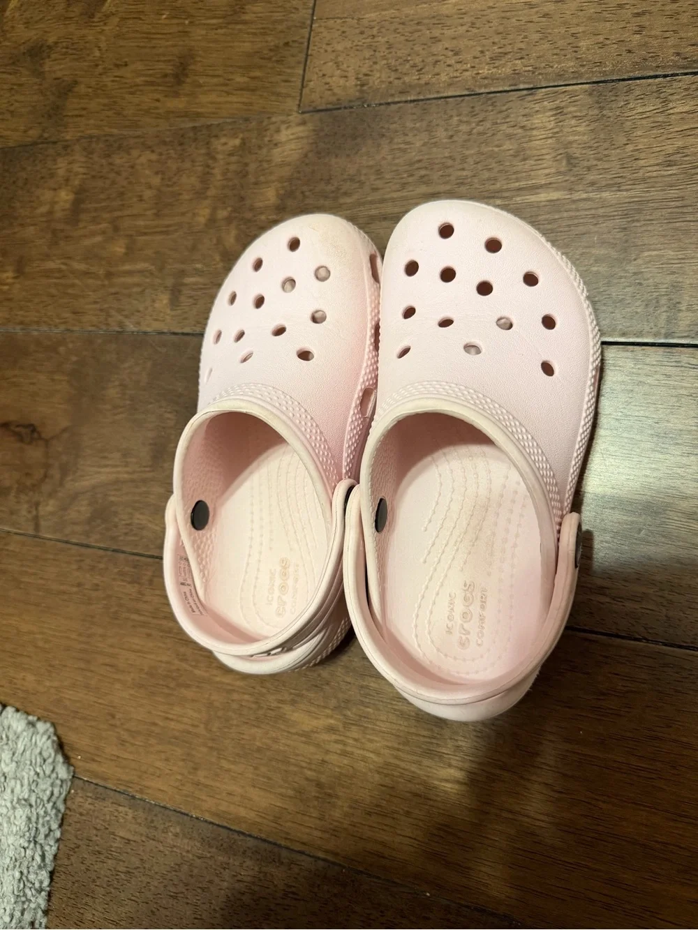 Kids Light Pink Clog Shoes - Comfortable Slip-On
